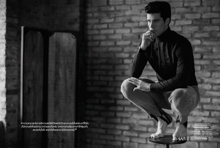 Roberto Bolle, fashion, magazine, l'Officiel, Hommes, Anna Neretto, Silvia Sadecka, Alessio Migliardi, artist, talent, dance