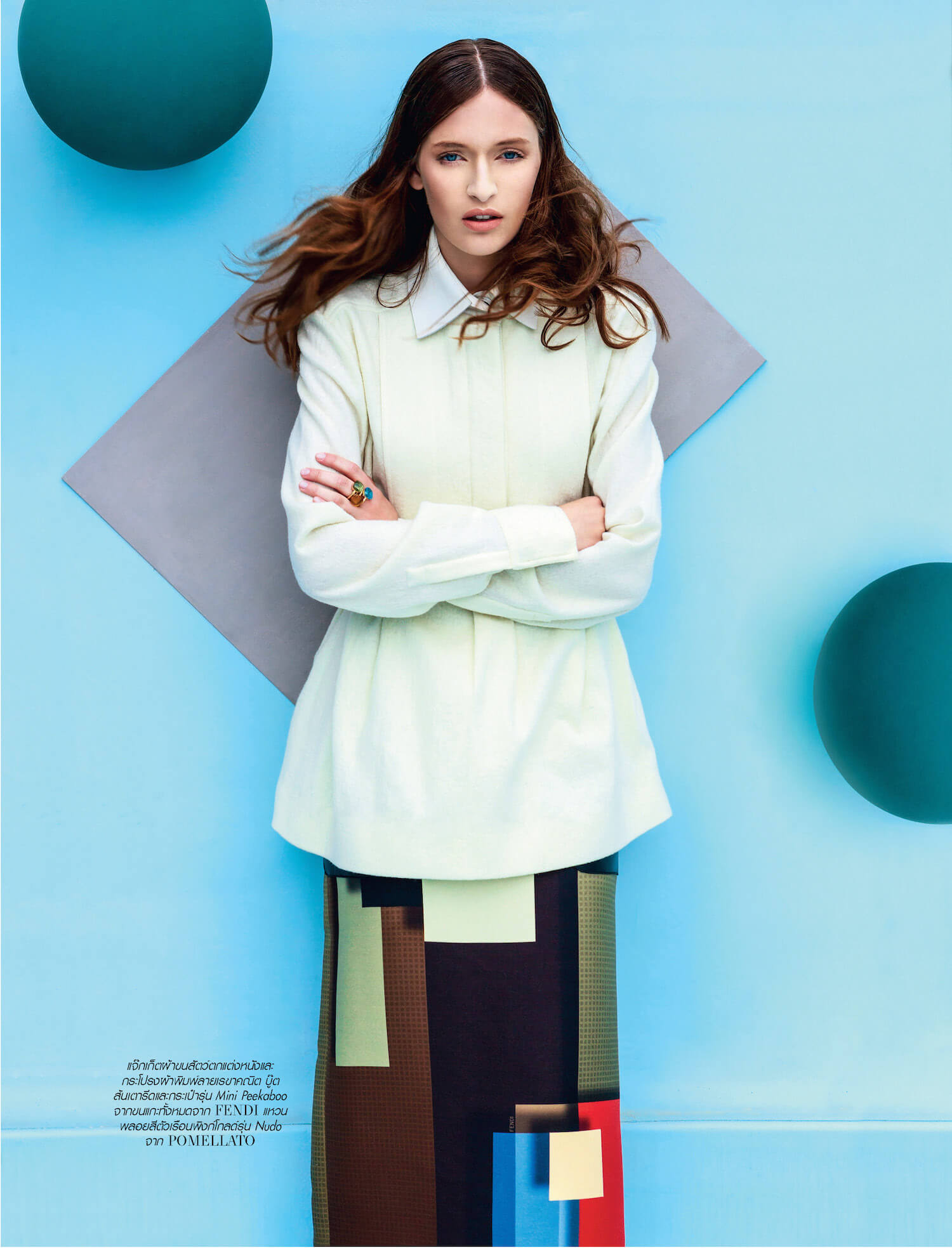 Benedetta, fashion, magazine, l'Officiel,Anna Neretto, Silvia Sadecka, Alessio Migliardi