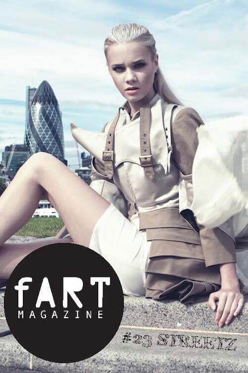 Copertina fArt Magazine — Streetz, fotografata da Alessio Migliardi