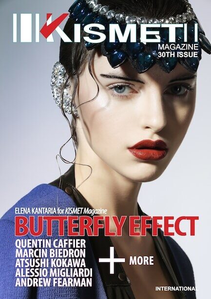Copertina Kismet Magazine — Butterfly Effect, fotografata da Alessio Migliardi