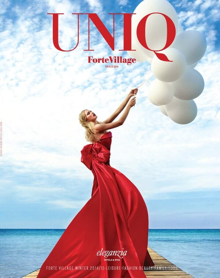 Copertina Uniq — Red Passion, fotografata da Alessio Migliardi