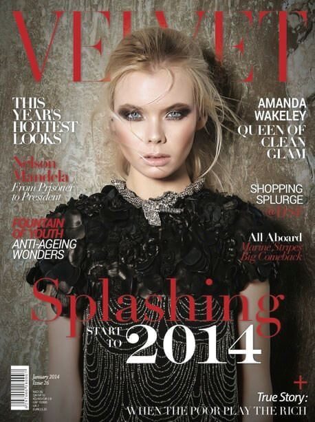 Copertina Velvet — Next, fotografata da Alessio Migliardi