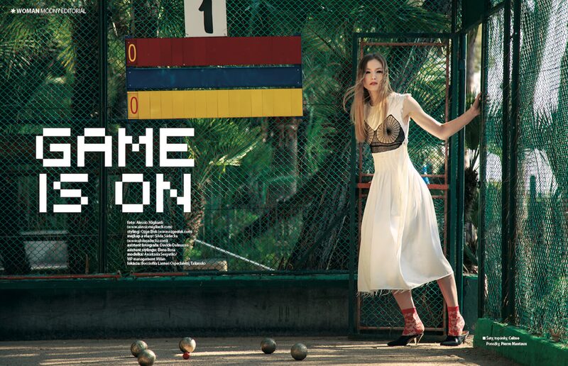 Woman — Game On, fotografato da Alessio Migliardi