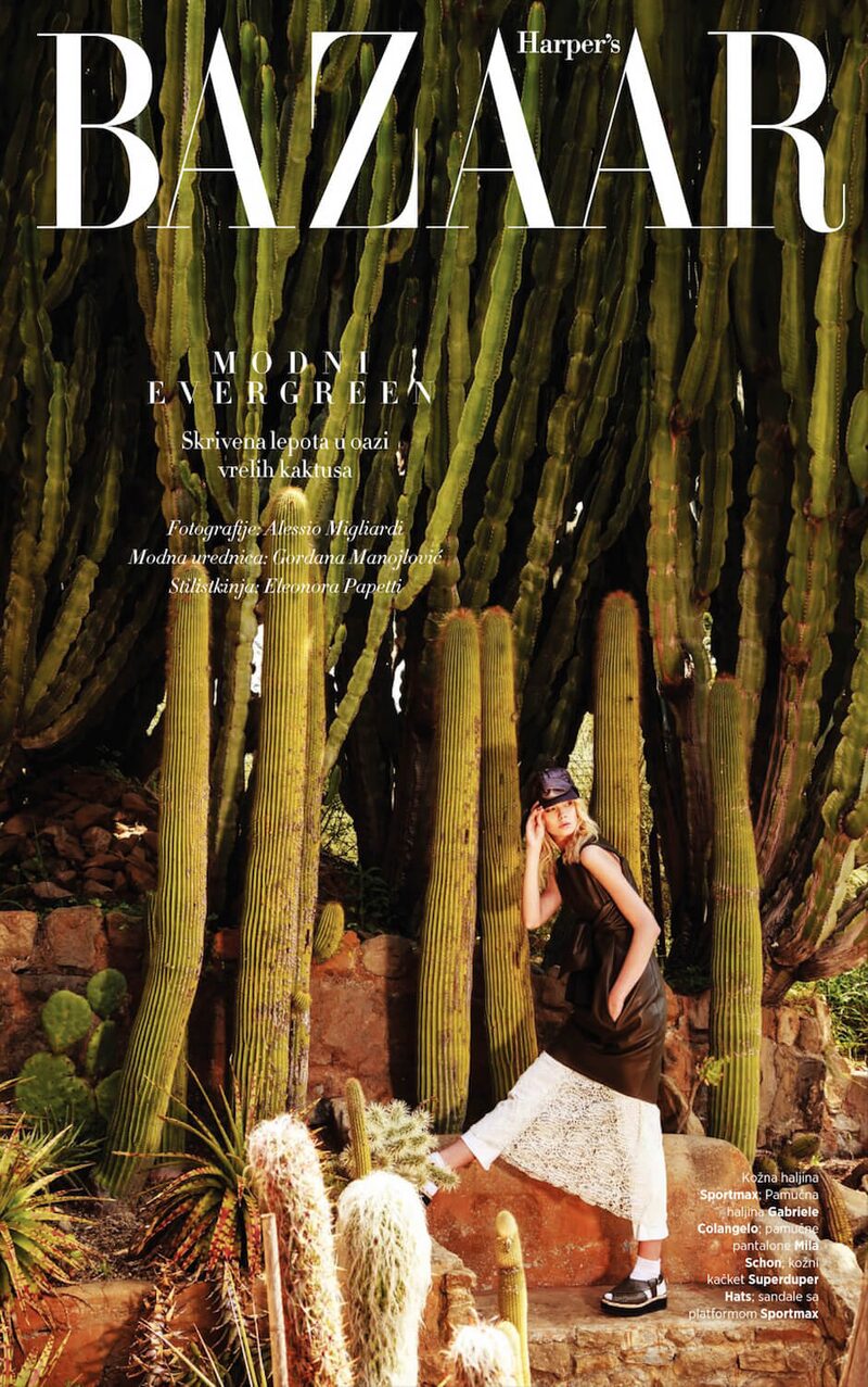 Harper's Bazaar Serbia — Modni Evergreen, fotografato da Alessio Migliardi