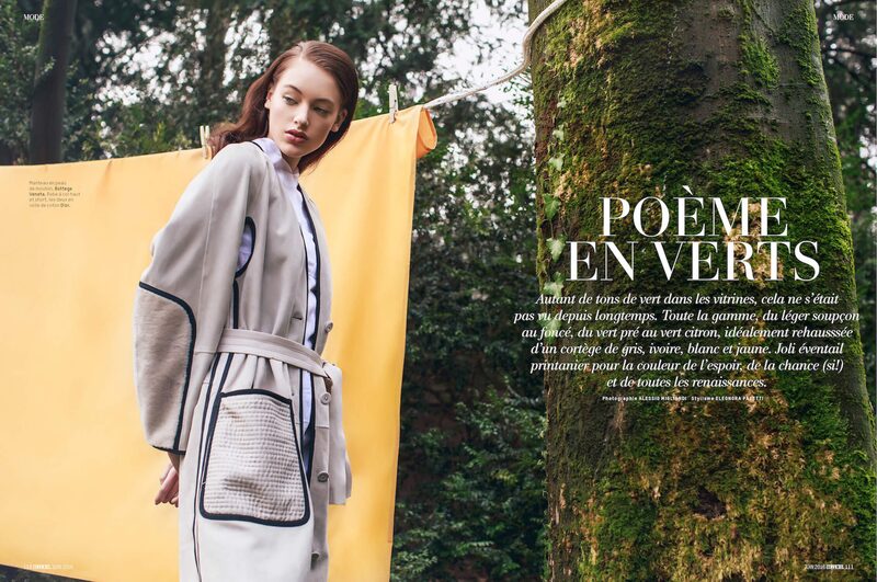 L'Officiel Suisse — Poème en Verts, fotografato da Alessio Migliardi