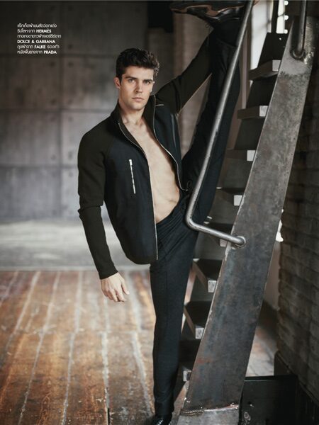 God of Dance — Roberto Bolle — L'Officiel Hommes Thailand — immagine 5 di 11